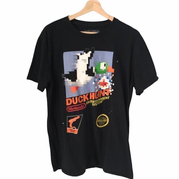 Fifth Sun Nintendo Duck Hunt Tee in Size Junior Large - Picture 2 of 6